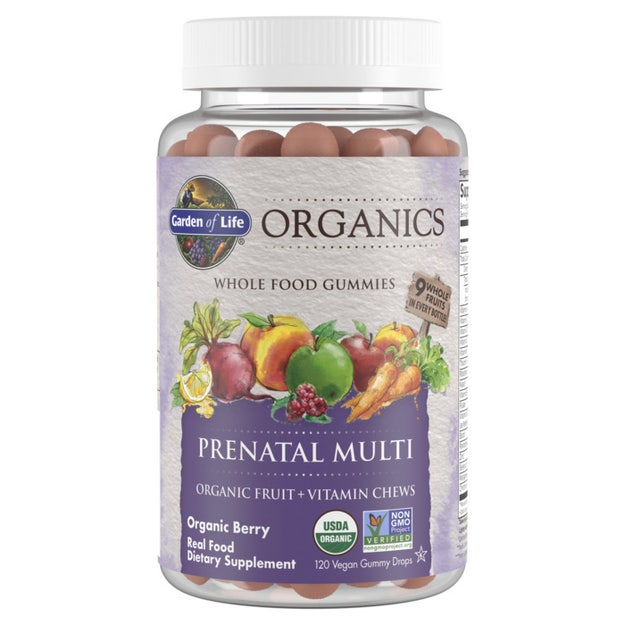 organics prenatal multi berry garden of life