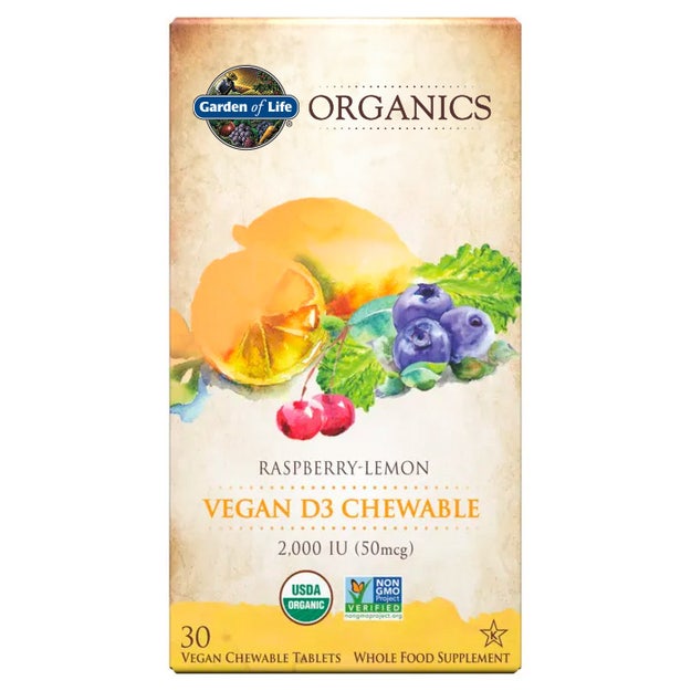 organics vegan d3 2000 iu garden of life