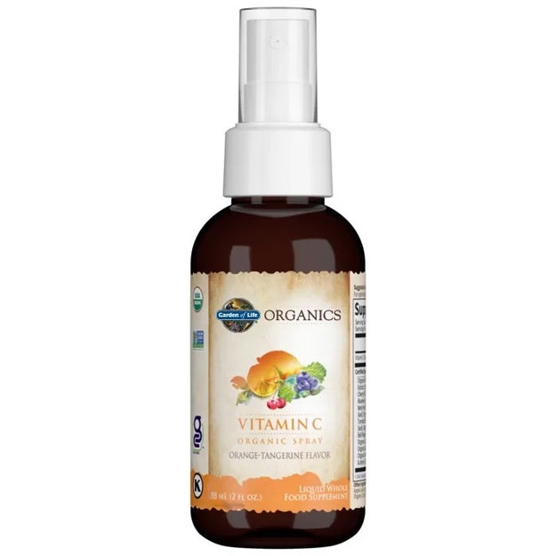 buy organics vitamin c orange tangerine garden of life