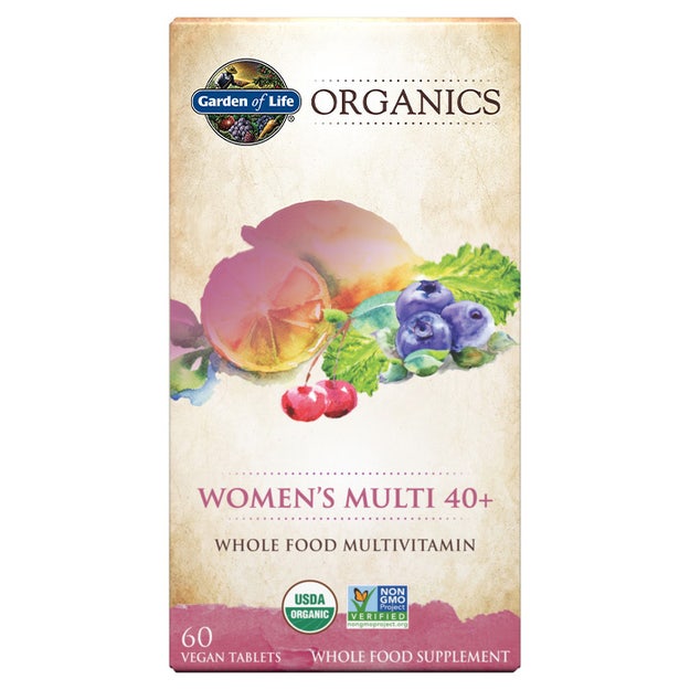 organics women's 40+ garden of life