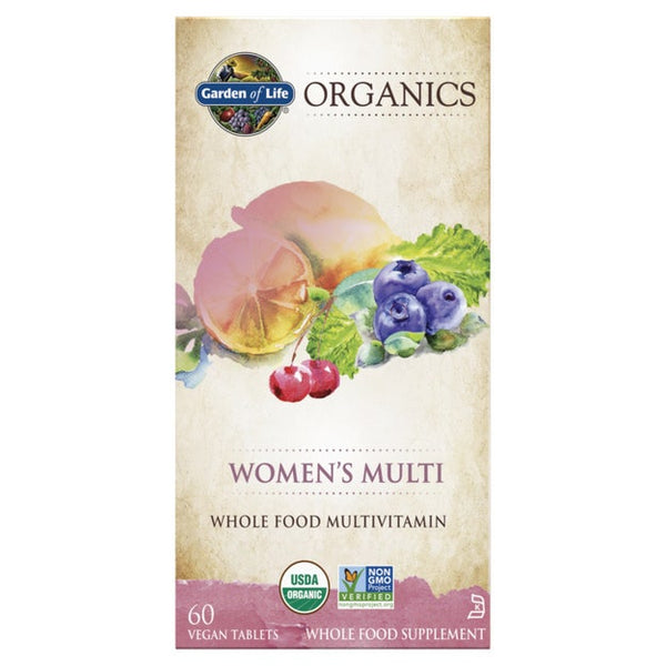 organics women's multi tablets garden of life