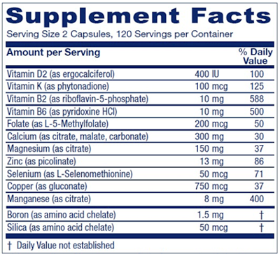 OsteoBlend 240ct Vitanica supplements