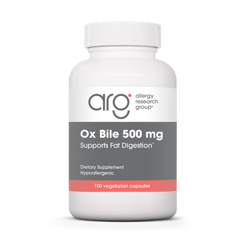 ox bile 500 mg allergy research group