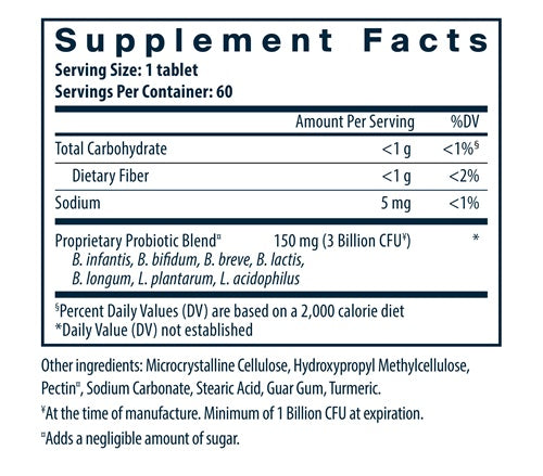 pro-bifido vital nutrients supplement facts