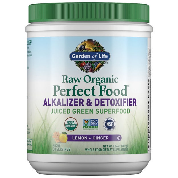 perfect food alkalizer & detoxifier garden of life