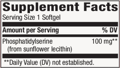 Phosphatidylserine 60 softgels