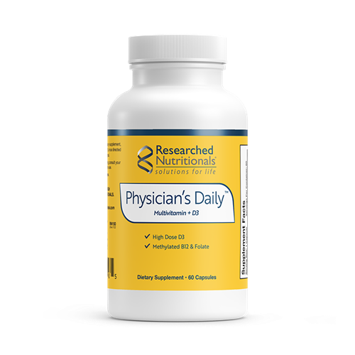 Physician’s Daily Multivitamin + D3 Researched Nutritionals