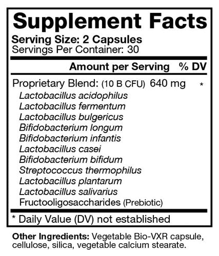 probio 10 bio-design supplement facts