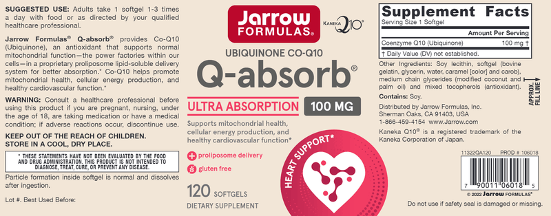 Q-Absorb Co-Q10 100 mg