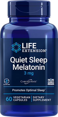 Quiet Sleep Melatonin 3mg Life Extension