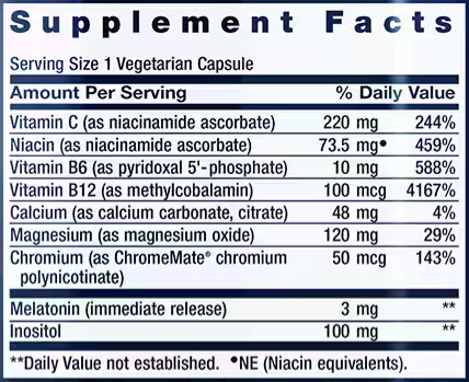 Quiet Sleep Melatonin 3mg Life Extension supplements