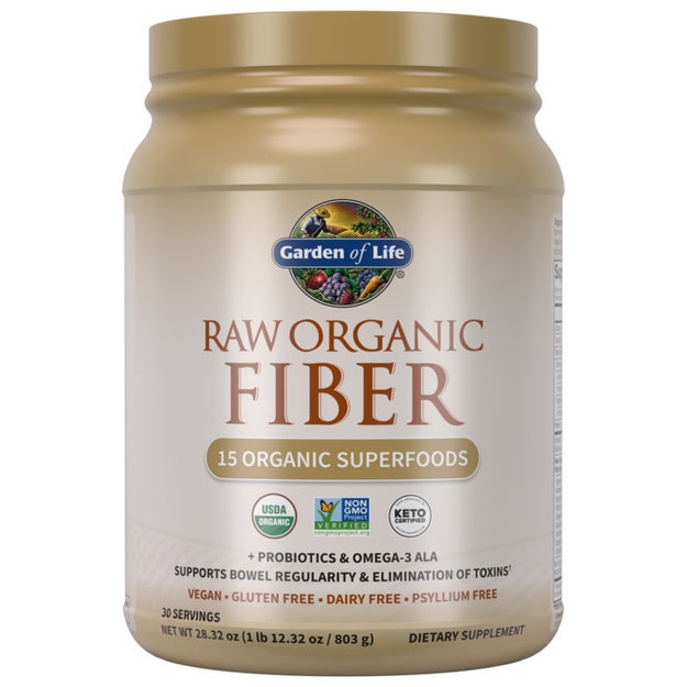 raw organic fiber garden of life