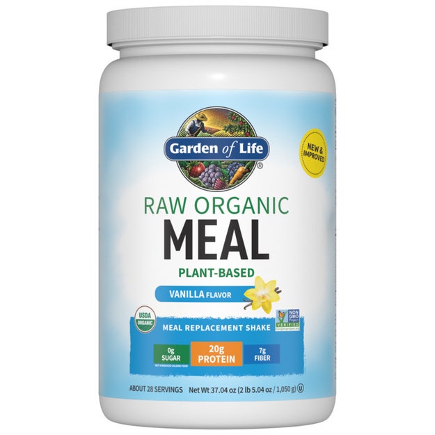 raw organic meal vanilla garden of life