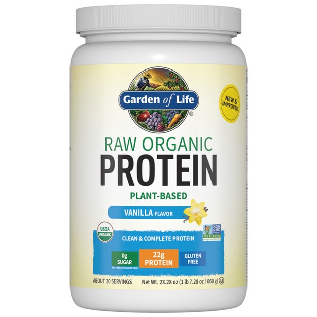 raw organic protein - vanilla garden of life