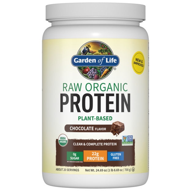 raw organic protein chocolate garden of life