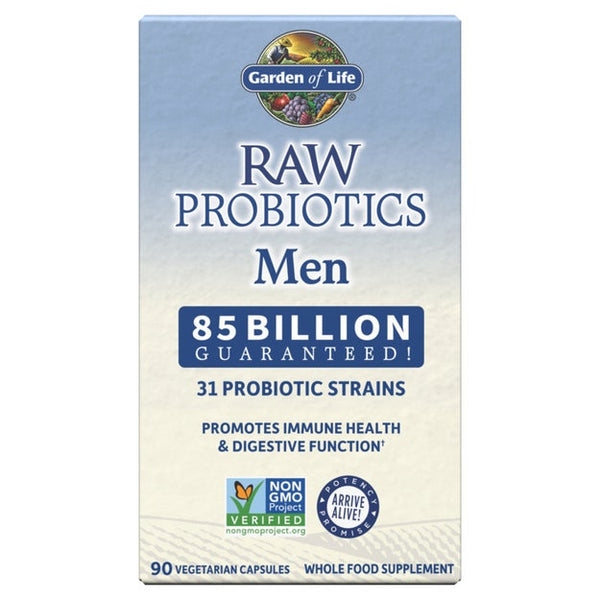 raw probiotics men garden of life