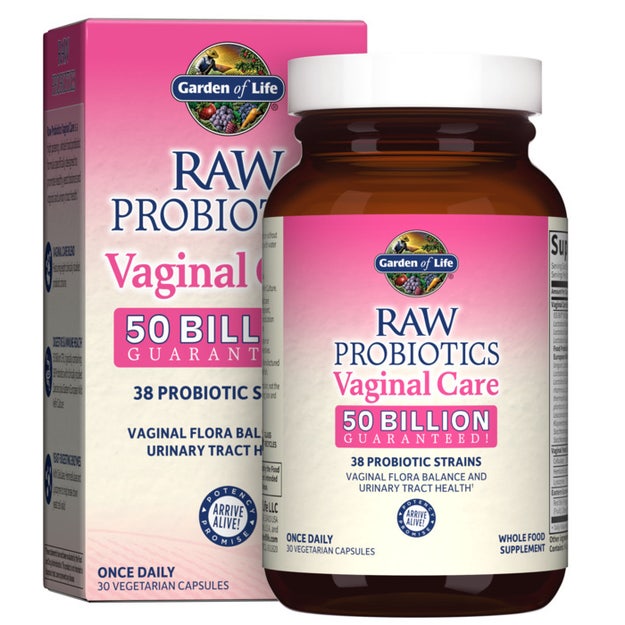 buy raw probiotics vaginal care garden of life