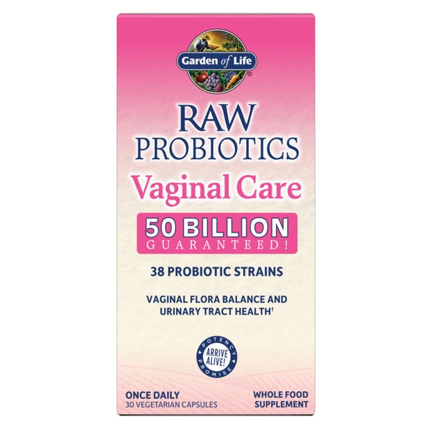 raw probiotics vaginal care garden of life