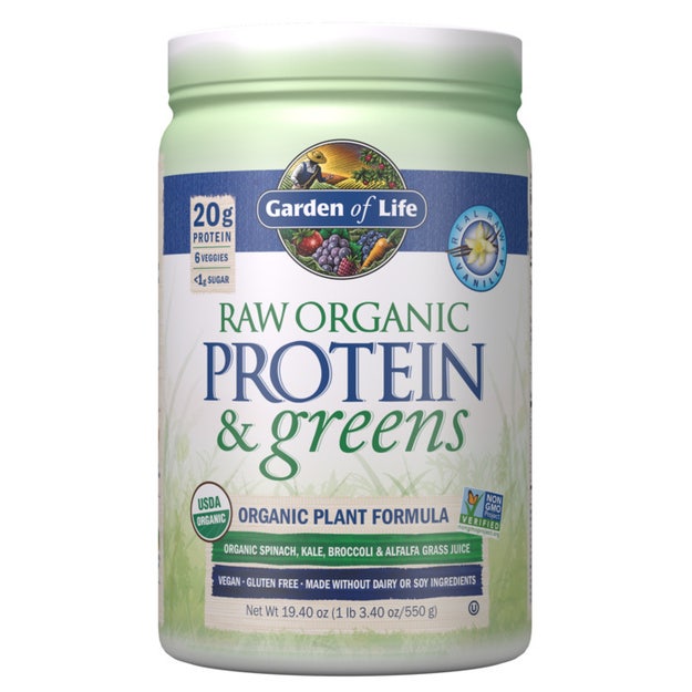 raw protein and greens vanilla garden of life