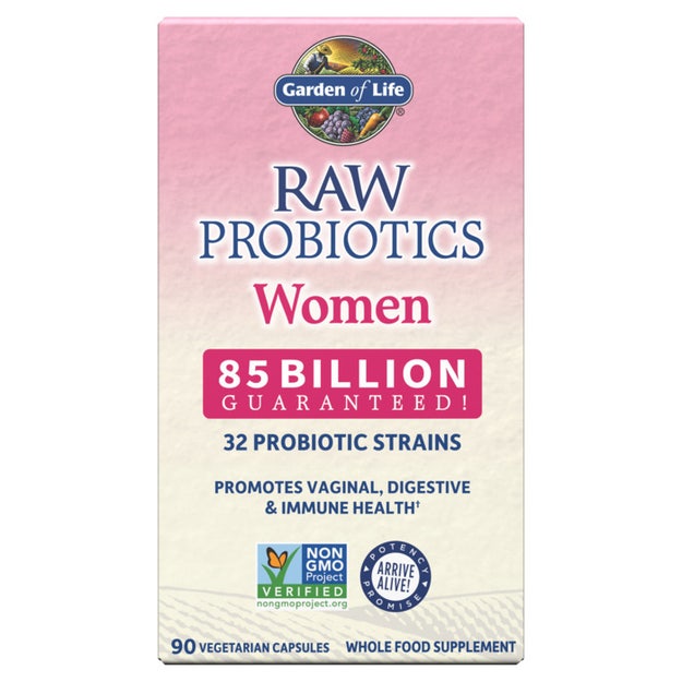 raw probiotics women garden of life