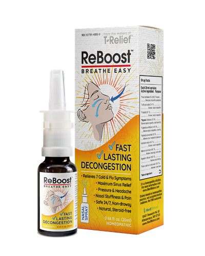 reboost decongestion nasal spray medinatura professional