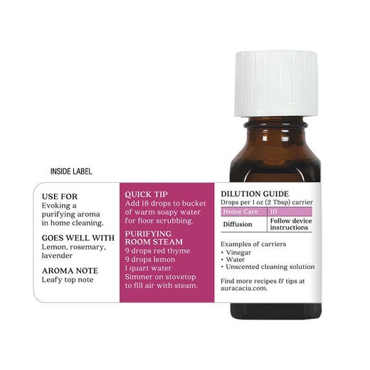 buy red thyme essential oil aura cacia