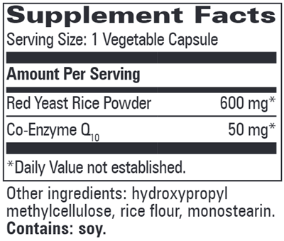 Red Yeast Rice with CoQ10