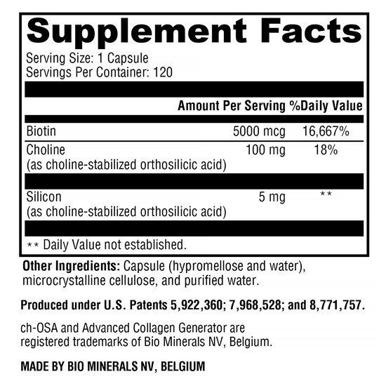 RegeneMax Plus (Xymogen) Supplement Facts