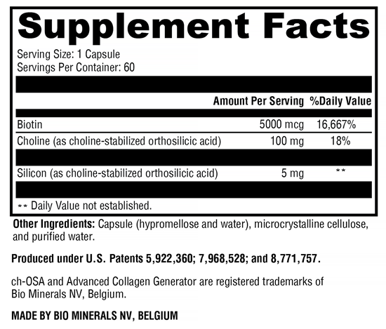 RegeneMax Plus (Xymogen) Supplement Facts