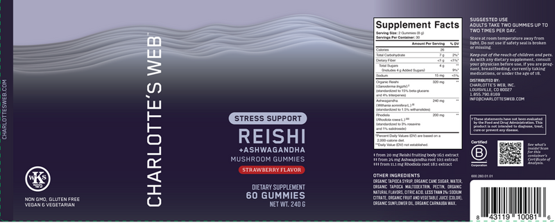 buy reishi + ashwagandha stress support charlotte's web