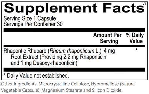 rhubestryn ortho molecular menopause support