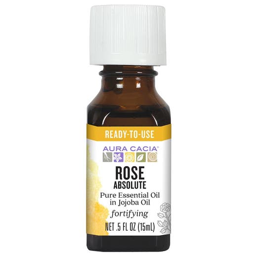 rose absolute in jojoba aura cacia