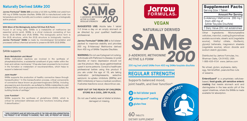 SAM-e 200 mg