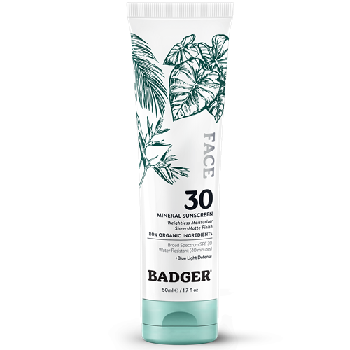 spf 30 face mineral sunscreen badger