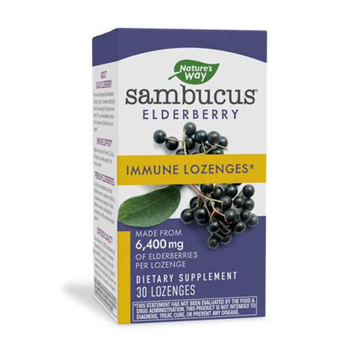 sambucus immune lozenges nature's way