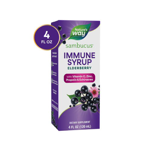 sambucus immune syrup 4oz nature's way