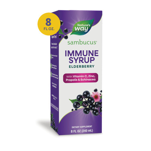 sambucus immune syrup 8oz nature's way