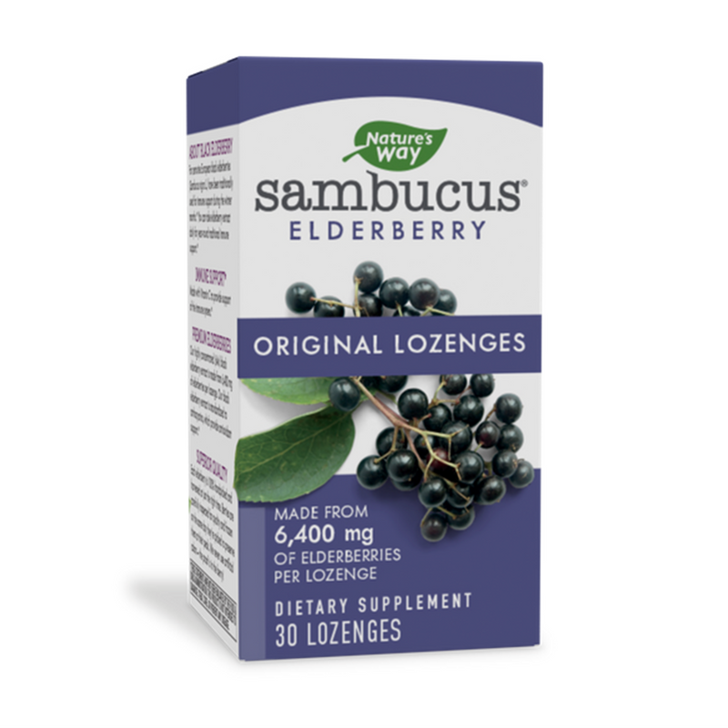 sambucus lozenges nature's way