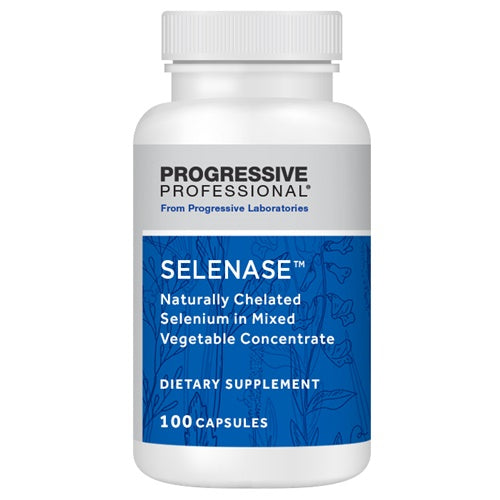 Selenase 100 caps Progressive Labs front