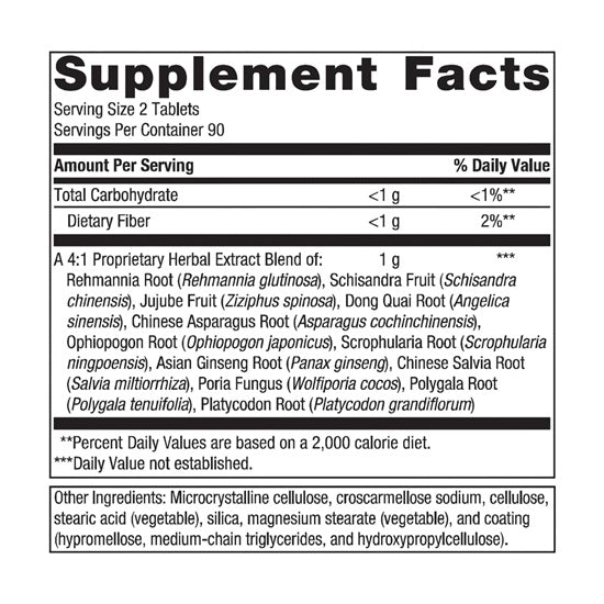 Serenagen 180 Tablets (Metagenics) Supplement Facts