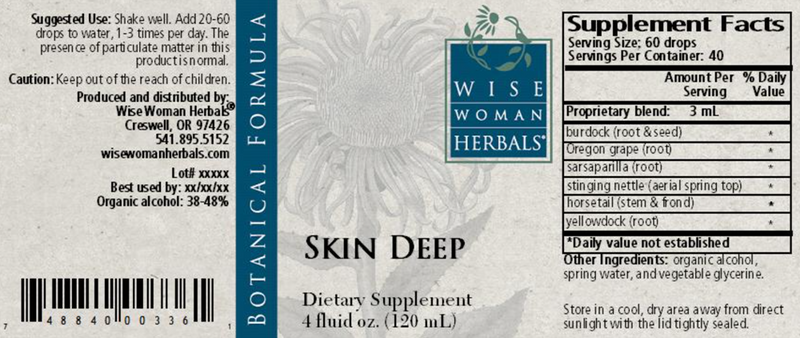 Skin Deep 4oz Wise Woman Herbals