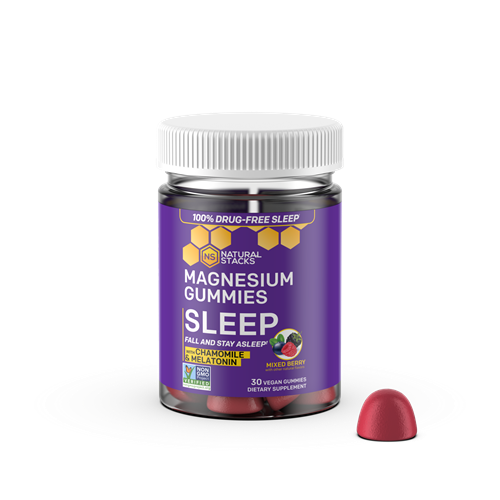 Sleep Magnesium Gummies Natural Stacks