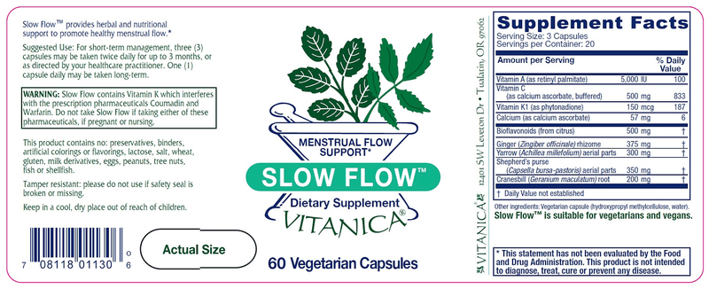 Slow Flow Vitanica products