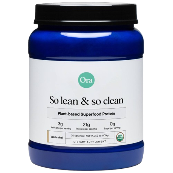 So Lean & So Clean: Organic Protein Vanilla Chai Powder