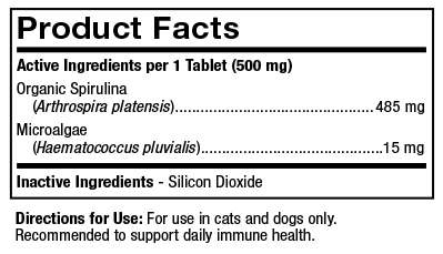 SpiruGreen For Cats and Dogs (Dr. Mercola) product facts