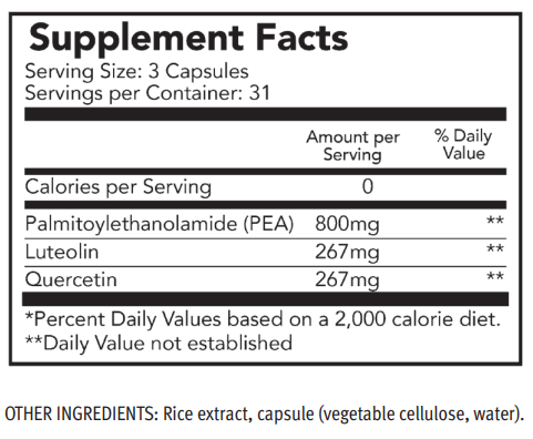 SunBalance - Master Supplements (US Enzymes / Tomorrow's Nutrition PRO) supplement facts