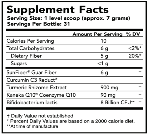 SunSpectrum - Master Supplements (US Enzymes / Tomorrow's Nutrition PRO) supplement facts