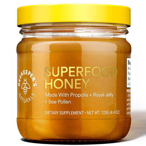 Superfood Honey 4.4oz (Beekeeper's Naturals)