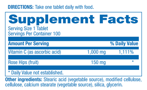 T.R.I. - C-1000 Anabolic Laboratories supplement facts