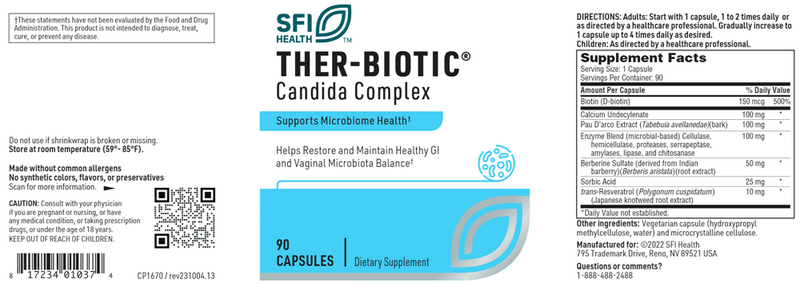 THER-BIOTIC Candida Complex